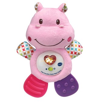 
      Little Friendlies Happy Hippo Teether Pink
    
